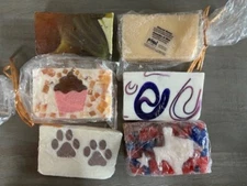 Sample Soap Set, Primal Elements, Six Soaps, Glycerin
