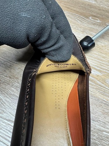 Cole Haan Grand Os Brown Leather Loafer Men's Size 10.5 - Picture 5 of 7