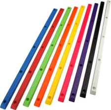 Vision Psycho Rails Set of 2 with Mounting Hardware 14.25" 5-Hole Design - Choo