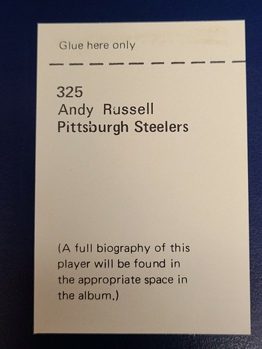1972 NFLPA Wonderful World Football Briefmarken vervollständigen Ihr Set Sie wählen #271-390 - Bild 59 von 119