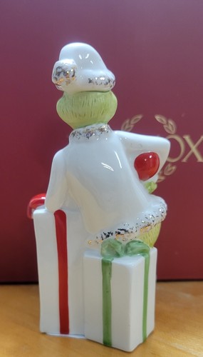 Christmas Grinch And Max Salt And Pepper Set Merry Grinchmas NIB Lenox - Bild 19 von 21