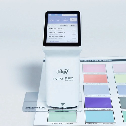 LS173 Portable Multifunctional Colorimeter D/8 Touch Color Analyzer Car Paint - Picture 1 of 9