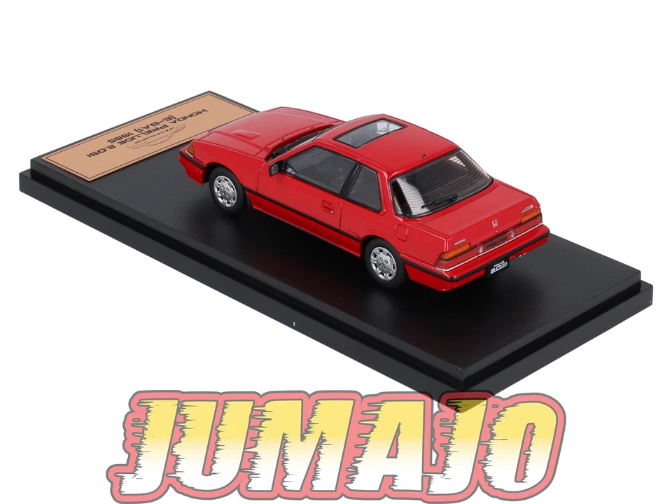 JPL48 1/43 HACHETTE Japon : Honda Prelude 2.0Si (E-BA1) 1985 - Photo 3/4