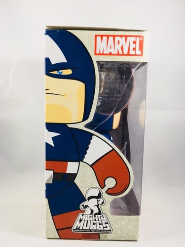 Figura Marvel Capitán América Mighty Muggs Serie 2 - Imagen 3 de 6