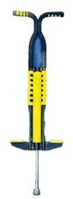 Vintage Pogo Stick S.B.I. Enterprises Ellenville, N.Y.  41" Black & Yellow USED