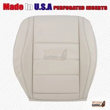 2020 2021 2022 Mercedes Benz GLE350 Driver Side Bottom Perforated Seat Cover Tan