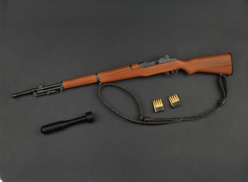 1Set 1/6 Scale Garand Semibautomatic Rifle Weapon 11.5" Action Figure Pocket - Picture 7 of 7