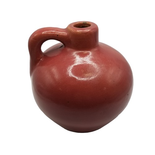 Jug 810 Stoneware Pottery Vessel Vintage Small Round Handle Container Vase Decor - Picture 6 of 11