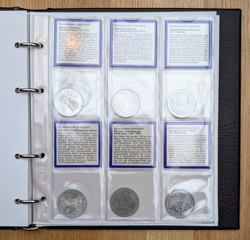 5 DM Silber Gedenkmünzen 1964 - 1986 (außer 1965 und 1972) - Bild 11 von 16