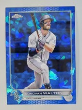 2022 Topps Chrome Update Sapphire Donovan Walton #US242