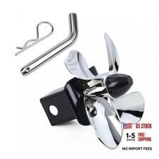 Spinning Propeller Trailer Tow Hitch Cover Plastic 77009 For 2 Inch Receivers