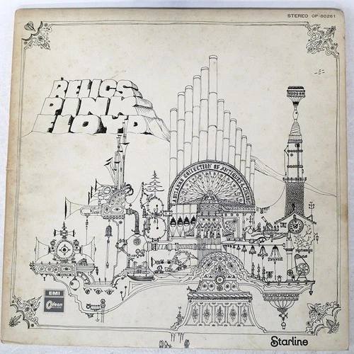 PINK FLOYD RELICS ODEON OP80261 Japan VINYL LP