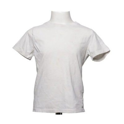 H&M, T-shirt, Größe: 122/128, Weiß, Baumwolle, Einfarbig, Jungen #fXv