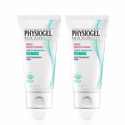 PHYSIOGEL Red Soothing Cica Balance +AC Foam Cleanser 120mL Duo Special Set