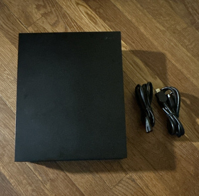 Microsoft Xbox One X 1TB 4K UHD Home Console Black w/ Power & HDMI Cables + box
