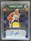 2024-25 Panini Obsidian Enrique Freeman Rookie Ink RC Patch Auto Autograph #/125
