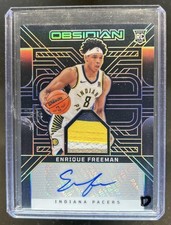 2024-25 Panini Obsidian Enrique Freeman Rookie Ink RC Patch Auto Autograph #/125