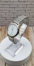 Vintage Tempic 1920C 5ATM ETA Swiss Quarz Herren Armbanduhr in guter Erhaltung