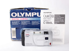 Olympus Camedia C860-L 1.3MP Digital Camera, Tested