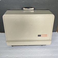 VINTAGE SINGER INSTA-LOAD 16 Sound Projector 16mm Tested Good Fwd/Rvrs As Is