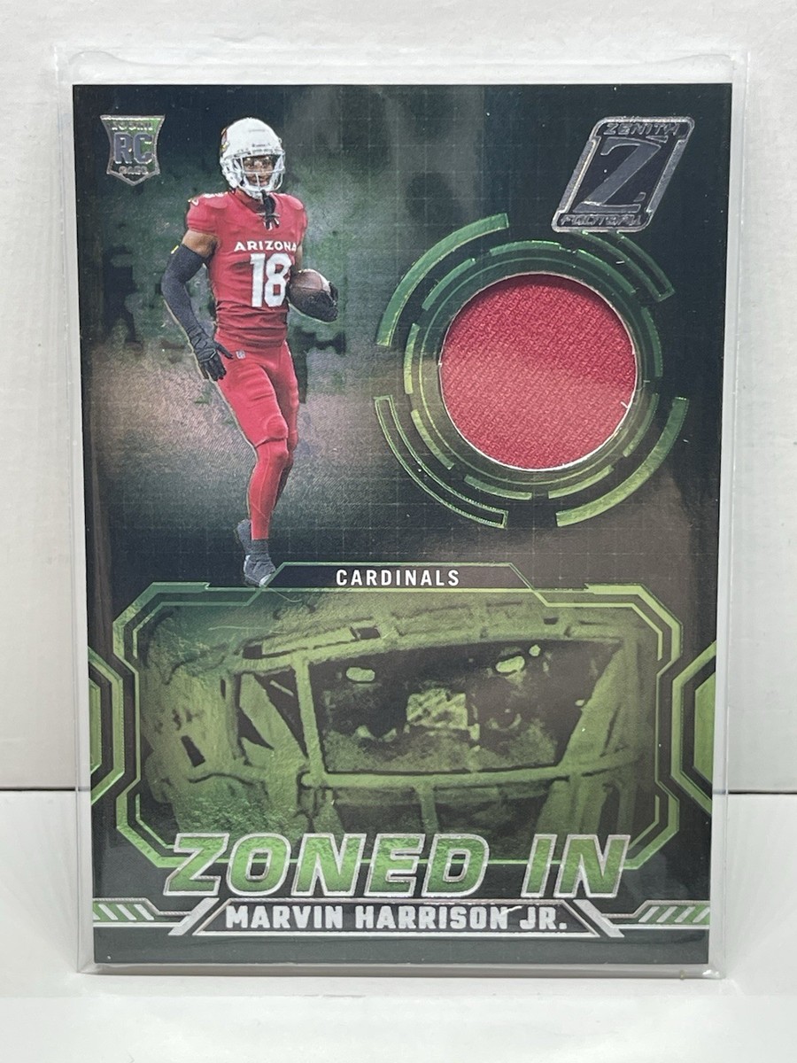 2024 Panini Zenith - Zoned in Marvin Harrison Jr. Relic Patch #ZI
