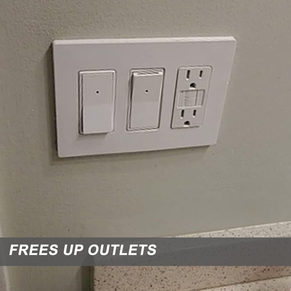 3 Way Light Switch with Night Light-Easy to Install-No Neutral Required,Illum...