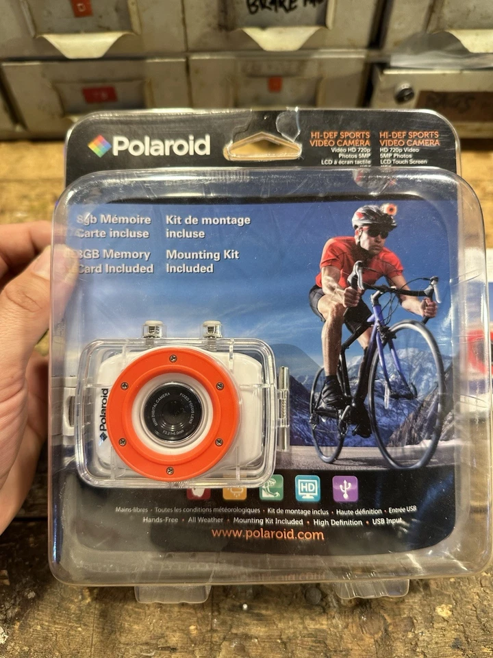 Polaroid XS7 HD 720p 5MP Waterproof Camera Hi Def Sports Camera Pre GoPro VTG - Image 3 of 4