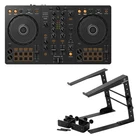 Pioneer DJ DDJ-FLX4 DJ Controller with Stand Set Successor to DDJ-400