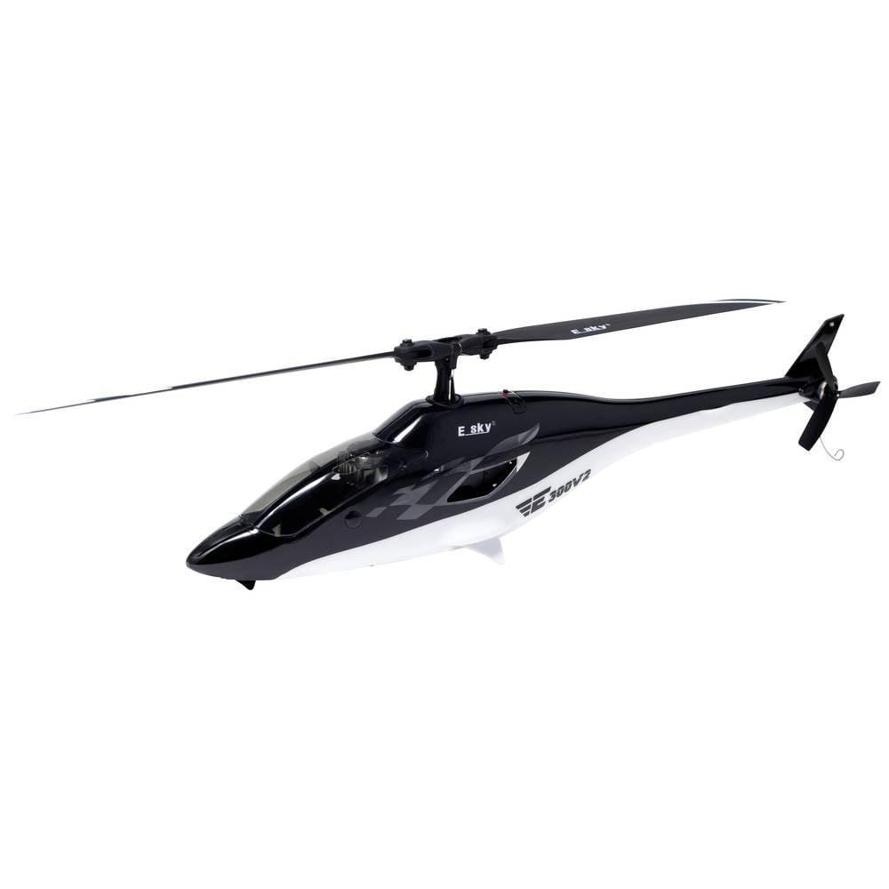 Hélicoptère RC E-Sky 300 V2 RtF bleu pour débutant avec télécommande