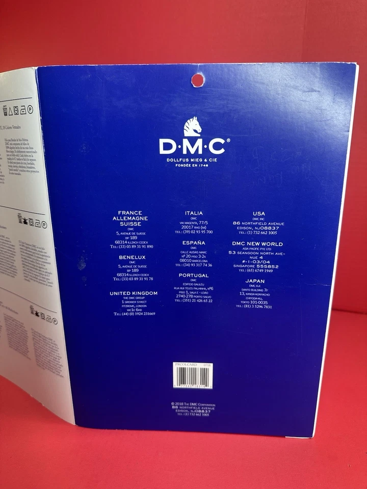 DMC Color Card Embroidery Floss, Pearl Cotton, Light Effects, Metallic, Satin - Image 2 of 4