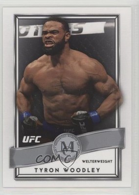 2016 Topps Museum Collection Tyron Woodley #22 0e3