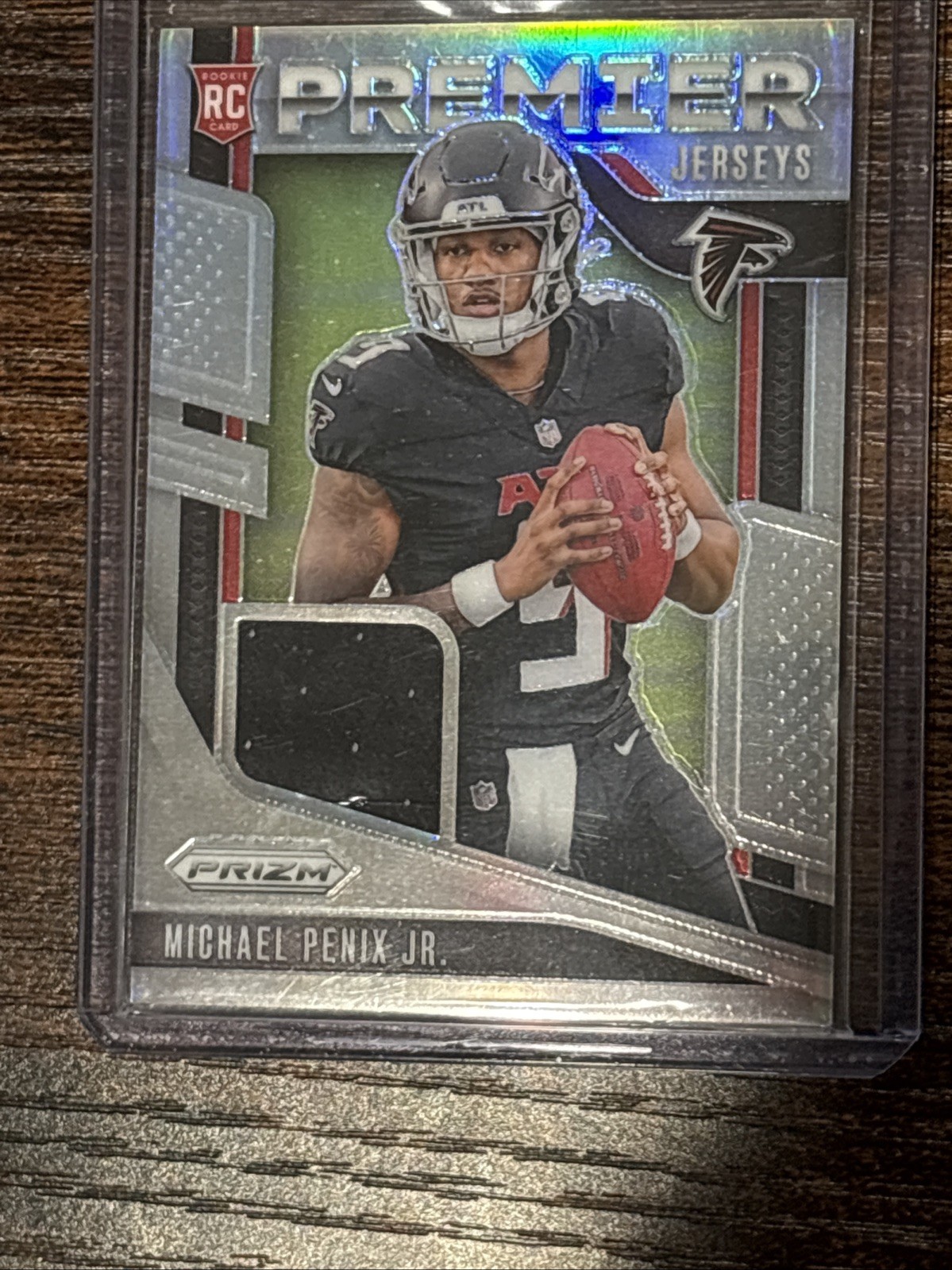 2024 Panini Prizm #PJ-MPJ Michael Penix Jr. Premier Jerseys RC