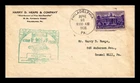 Dr Jim Stamps FDC 3c Constitution Ratification Harry D Heaps & Co Corner Card