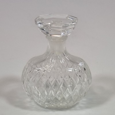 Vintage Nina Ricci ''Capricci'' Lalique Glas Duft Parfum Flakon 7 cm hoch