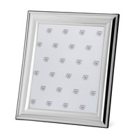 Bilderrahmen 20X25 Cm Versilbert Fotorahmen Leiste GewöLbt Silberrahmen Rahmen