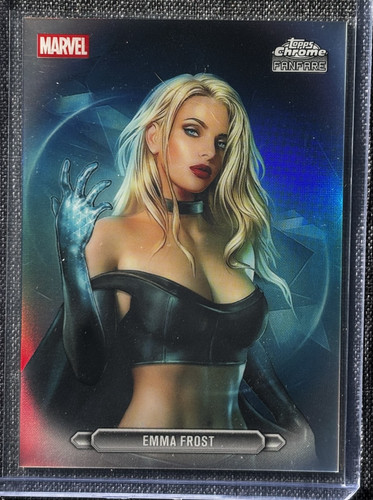 Emma Frost – 2026 Topps Chrome Marvel Comics · Fanfare #FF-14 Emma Frost