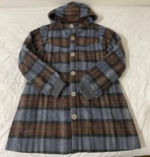 A.P.C. Woman S Hooded Short Coat Made In Ukraine Limited Edition Style Refined M