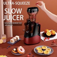 Hilton Cold Press Slow Juicer 80mm Feed, Ice Cream, Coarse or Smooth Juicers