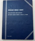 Lot of Indian Head Cents Pennies in Album 1859 1885 1886 1909 Many More