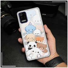 MYDING-Phone Case for LG K52/Q52/K62/K62+,  Protective Full wrap Animals TPU