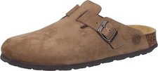 Zoccoli Dr. Brinkmann marrone medio pelle nabuk ***132... pantofole ciabatte