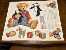 Daisy Kingdom Blue Jean Teddy Toys Daisy Kingdom Wall Hanging