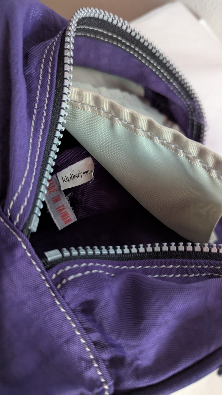 Kipling Private Transport Backpack Small Purple  … - image 8