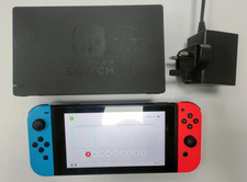 Nintendo Switch Console Neon - Working but please read