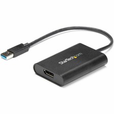 StarTech.com USB 3.0 to DisplayPort Adapter, USB DP Monitor Converter for Win...