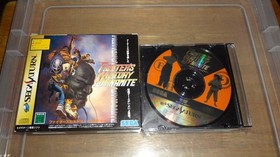 Sega Saturn 4MB *Boxes Only* 4 Box Set Street Fighter Zero 3, X-Men, Vampire...