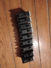 Lot Of 9  Westinghouse 20amp Circuit Breaker Quicklag-C 1 pole