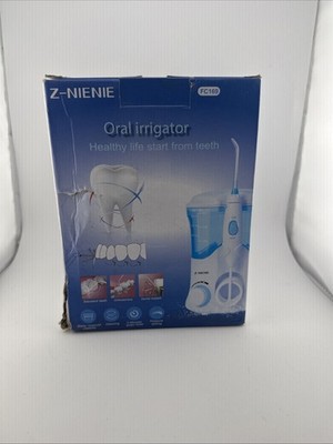 Nicefeel Ultrasonic Oral Irrigator Water Jet Flosser 600ML Water Tank Jet Tips