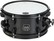 Mapex MPX Maple/Poplar Side Snare Drum - 6 x 12-inch - Black with Black Hardware