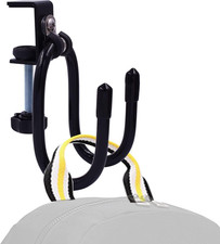 Desk Mount Bag Holder Hook Clamp-On Backpack Hanger Reduce Desk Clutter 20 Lb.